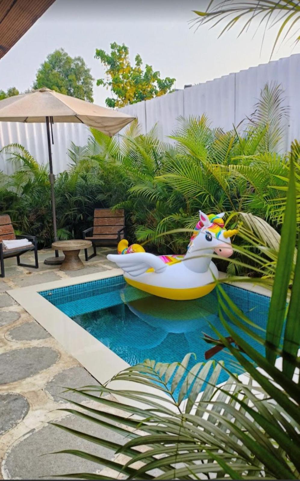 Glass House With Pvt Pool By Miracle Resort & Villa لونافالا المظهر الخارجي الصورة