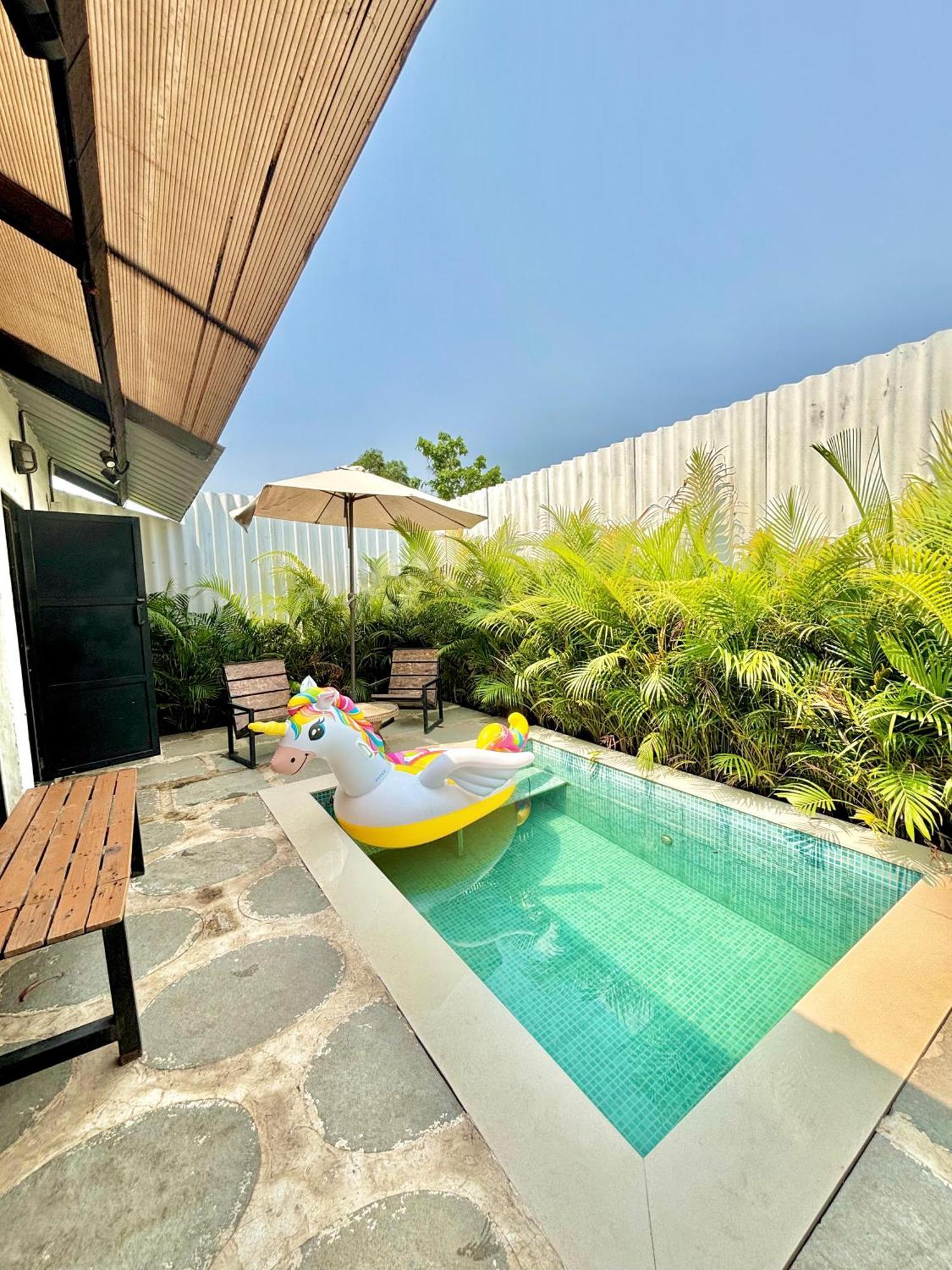 Glass House With Pvt Pool By Miracle Resort & Villa لونافالا المظهر الخارجي الصورة